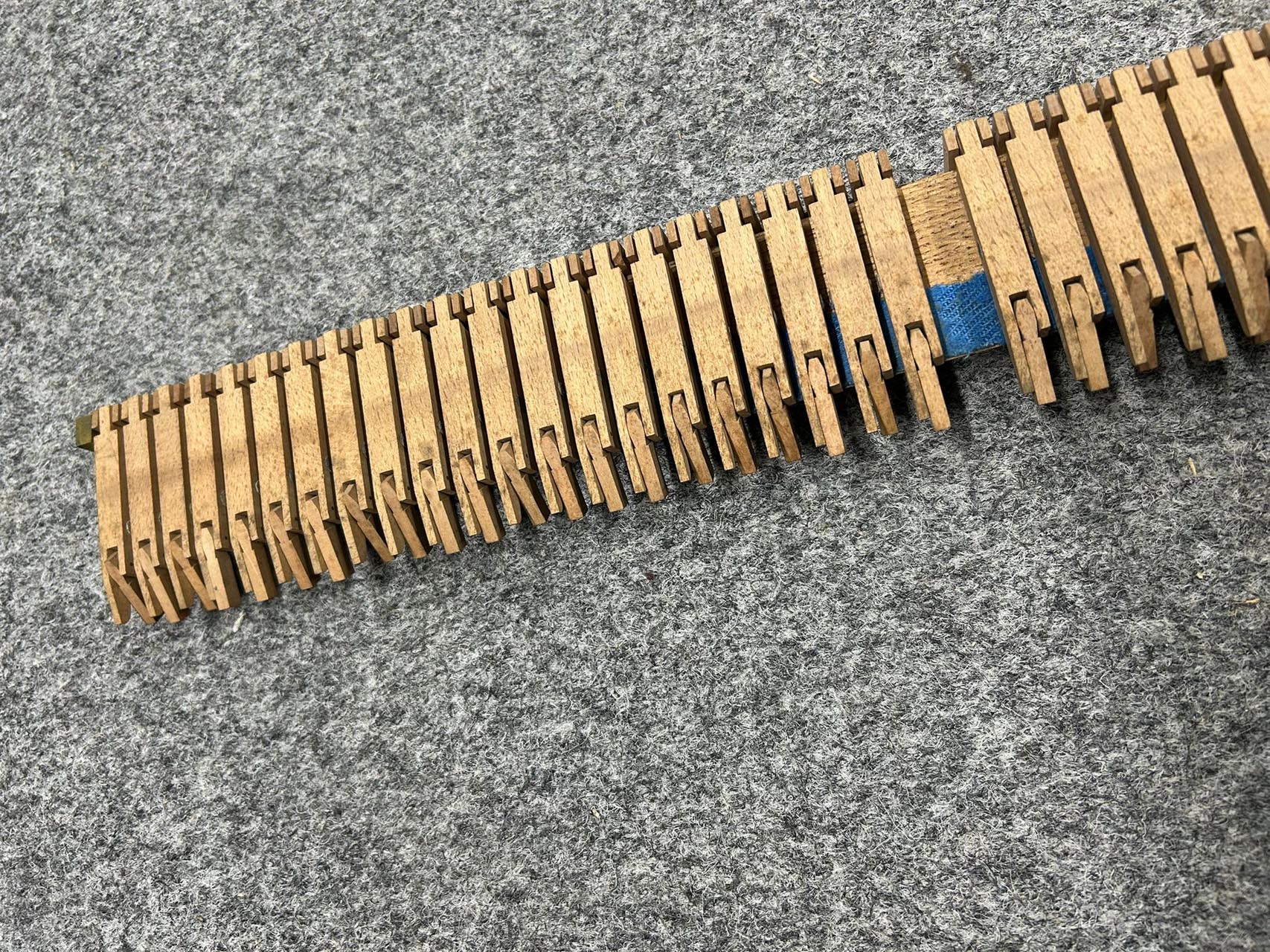 Unterdämpfung Pleyel Flügel - 1416