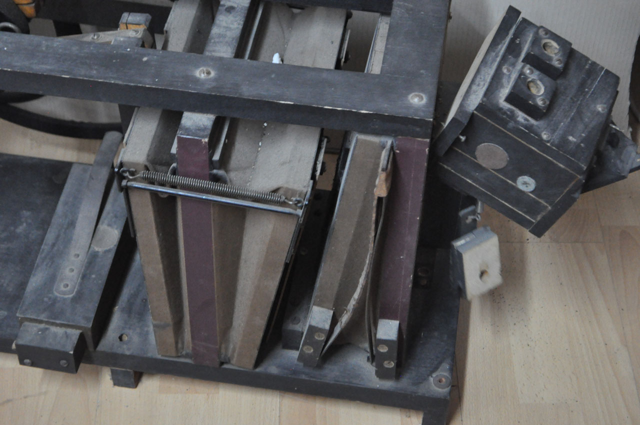 Hauptblasebalk Pianola mit Antrieb - 1250