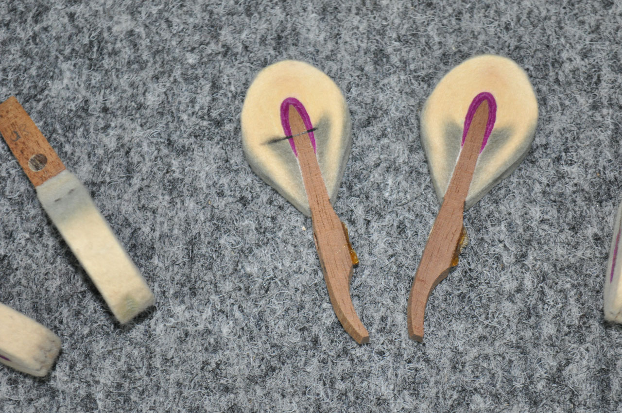 Hammerköpfe Steinway and Sons M - 1370