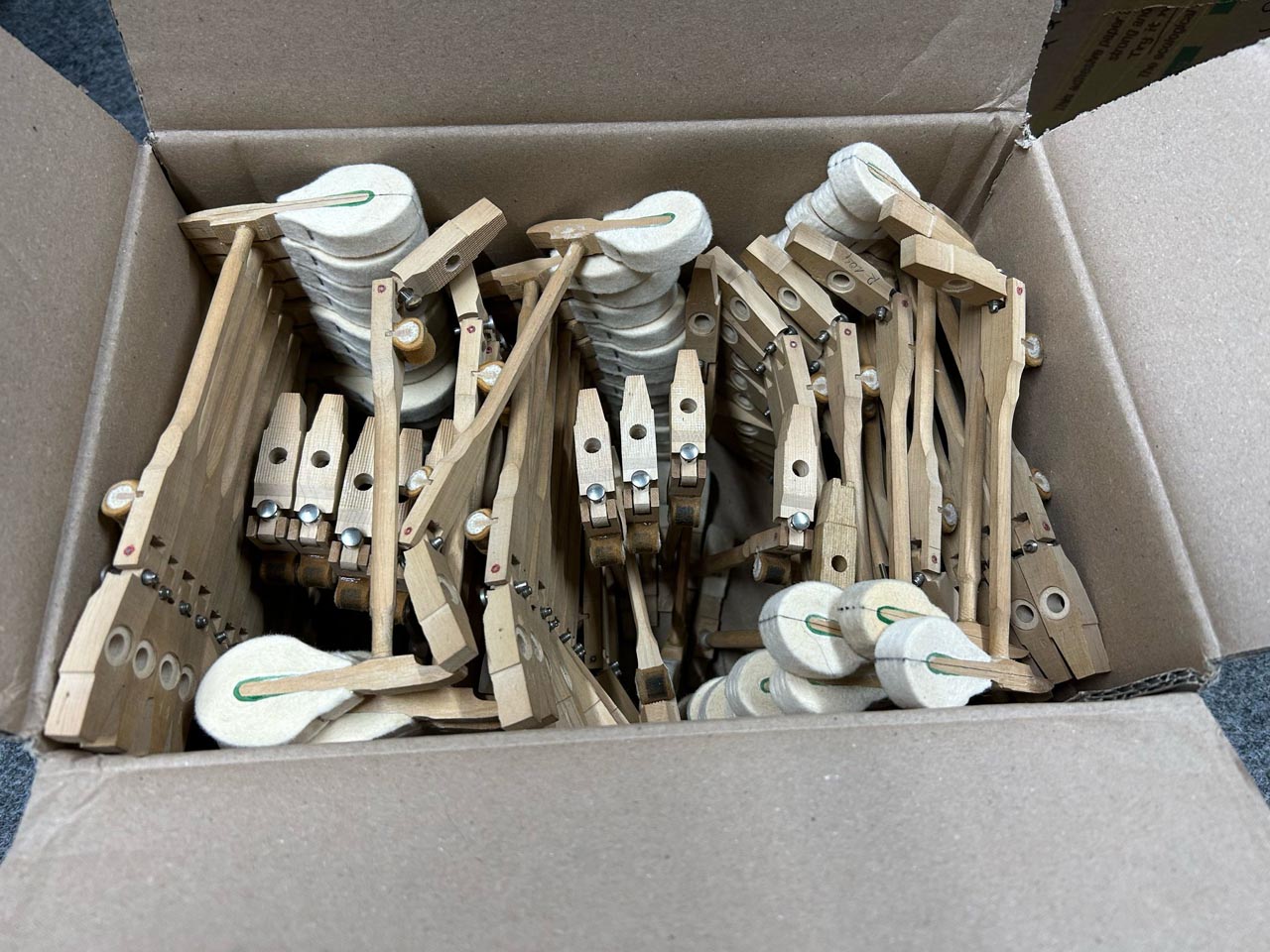 Hammerköpfe mit Stiel Blüthner - 1400