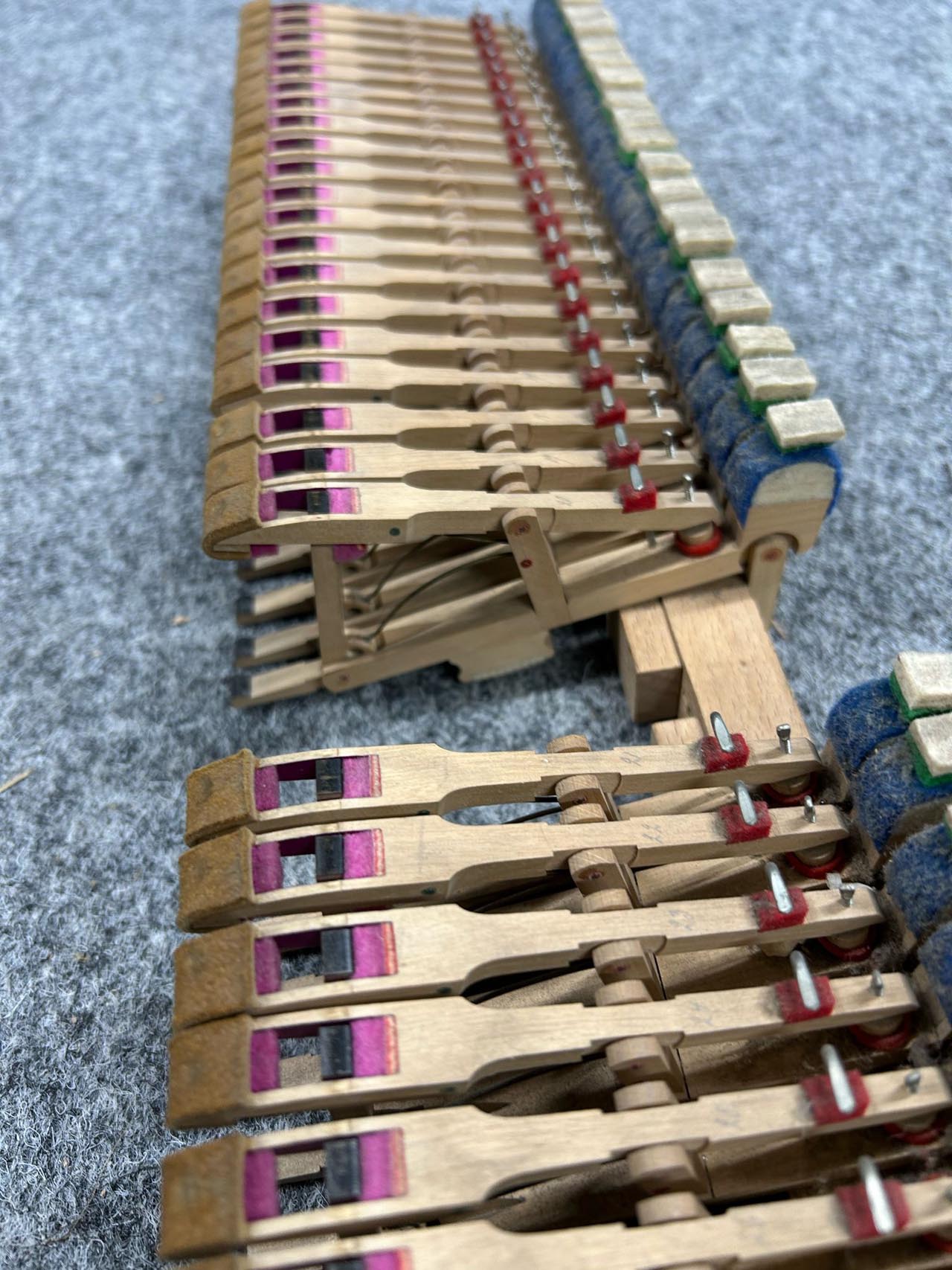 Hebeglieder für Erard Flügel - 1406