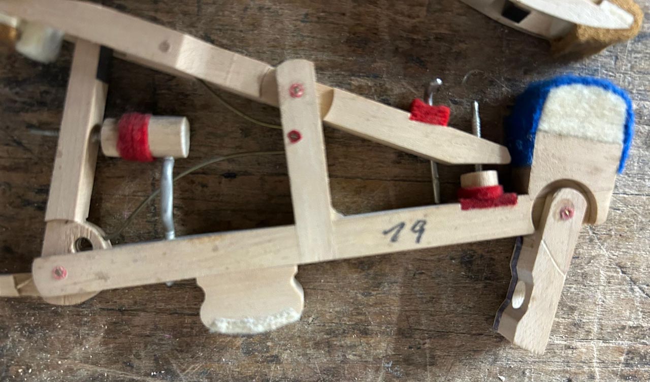 Hebeglieder f&uuml;r Schiedmayer - 1444