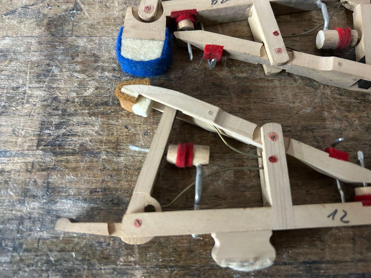 Hebeglieder f&uuml;r Schiedmayer - 1444