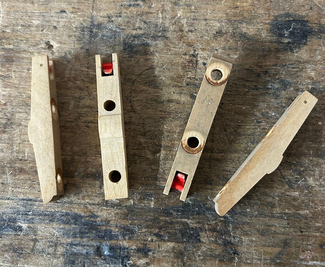 Tastaturwippen f&uuml;r Bechstein - 1443