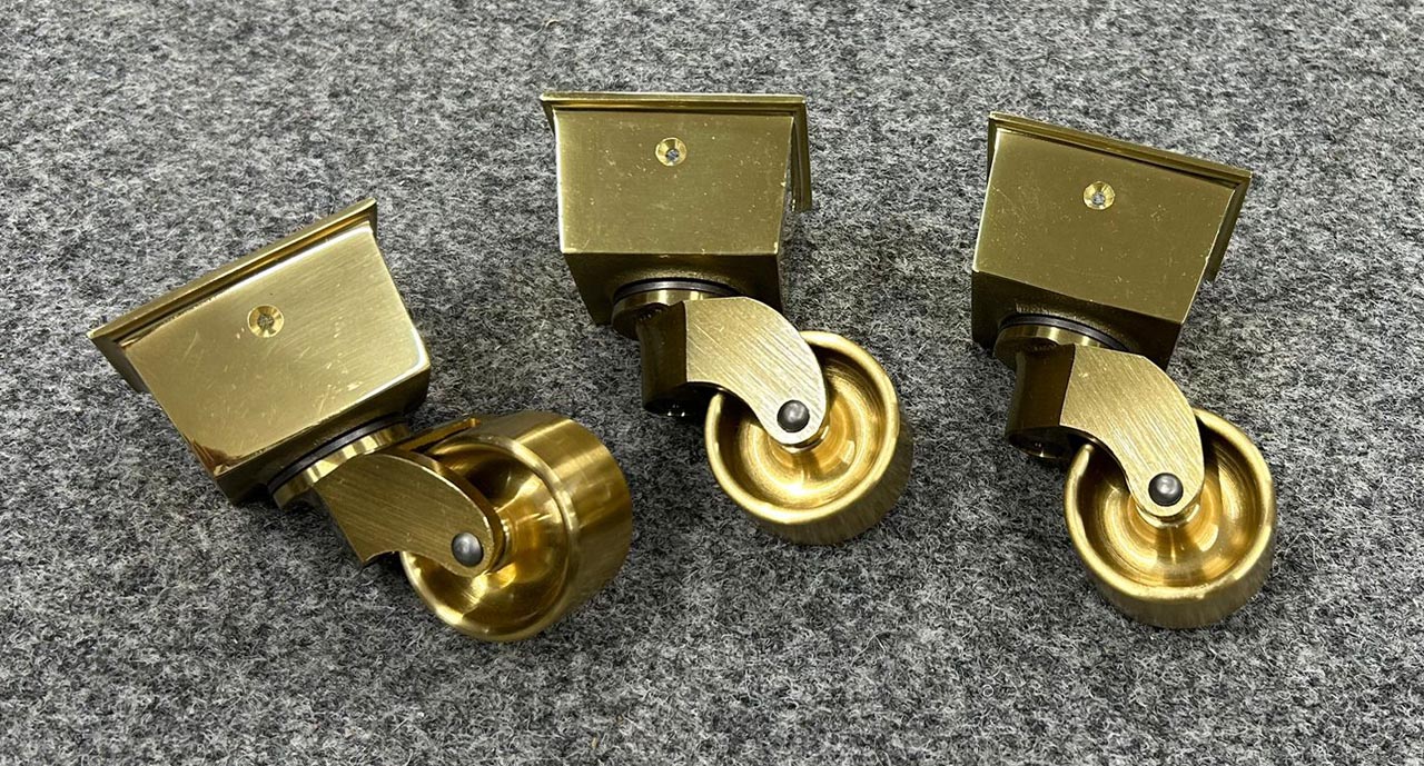 Fl&uuml;gel Rollen Messing - 1454