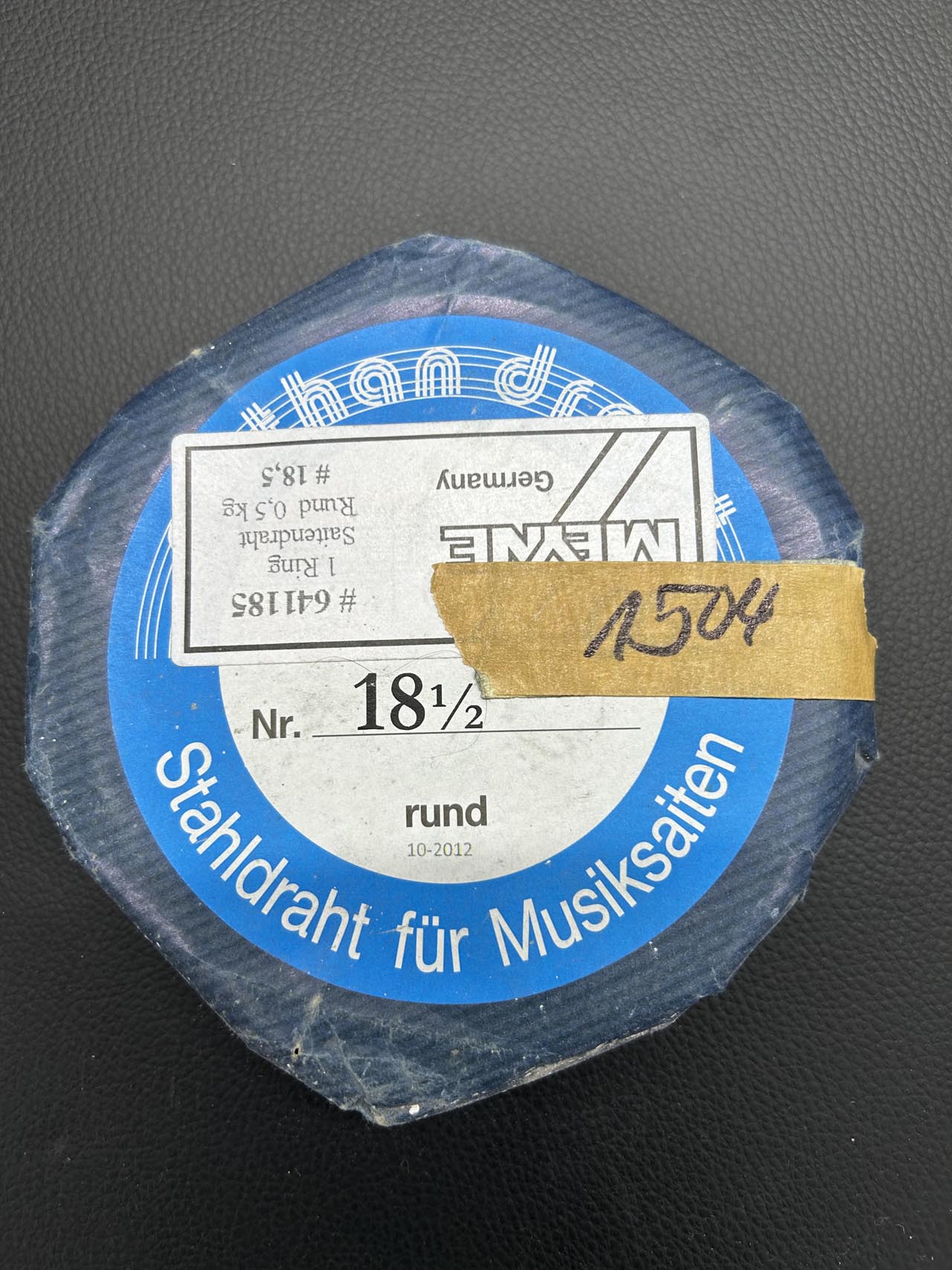 Saitendraht Nr. 18 1/2 rund  Meyne - 1504